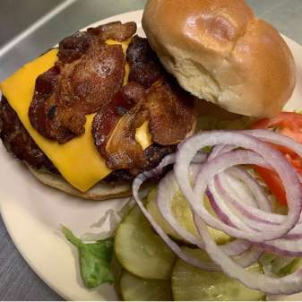Red Front Cheeseburger